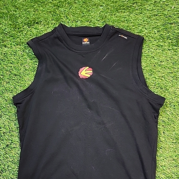 Energie Black Sleeveless Tank Top Y2k - Picture 4 of 5
